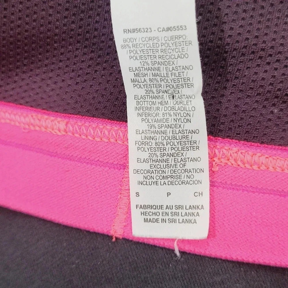 SMALL Nike Strappy Back Wire‎ Free Sports Bra Purple & Pink - Picture 4 of 6